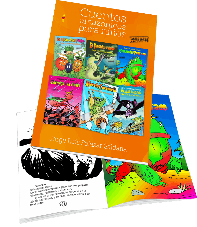 Portada de Cuentos amazónicos para niños