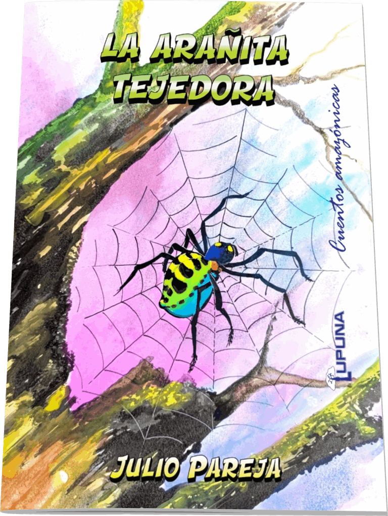 Portada de La arañita tejedora